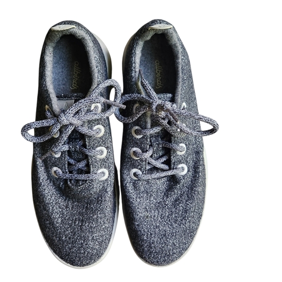 Allbirds WR Women's W10 Merino Wool Running Sneakers Washable Heathered Gray - Picture 2 of 9